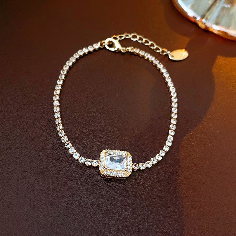 Zircon Adjustable Bracelet Series – Light Luxury & Chic Elegance