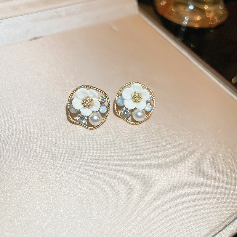 Vintage Oval Tassel Earrings Collection – Light Luxury Court Style
