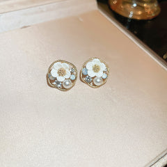Vintage Oval Tassel Earrings Collection – Light Luxury Court Style