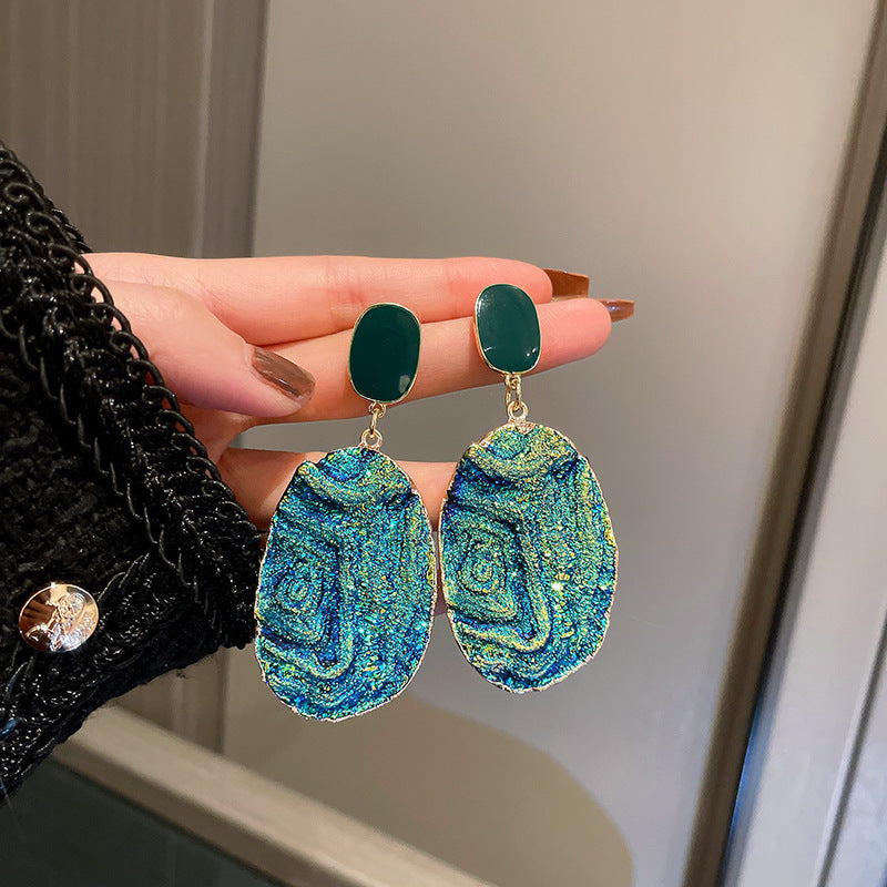 Artisan Enamel Mosaic Earrings Collection