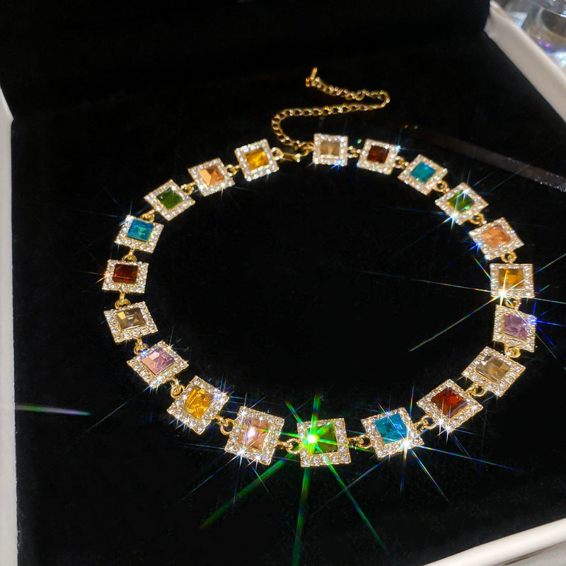 Medieval Luxe Statement Necklace – Vintage Geometric Series