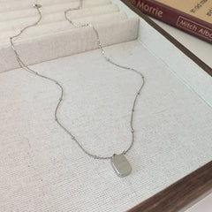 Eternal Moon Heart Necklace in gold plated finish – elegant romantic pendant on lock-bone chain
