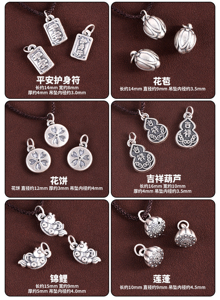 Relic Gleam · 999 Silver Pendants