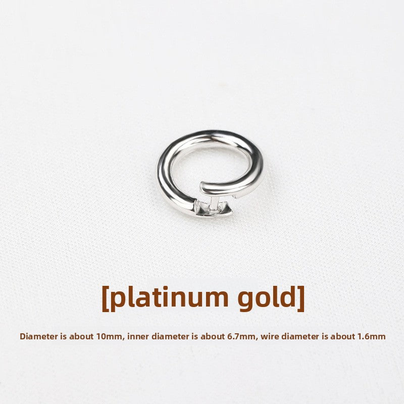 ClickLoop Connectors · 925 Silver (6–10mm)