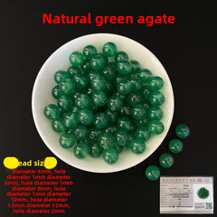 Crystal × Jade × Chalcedony × Agate | DIY Loose Round Beads