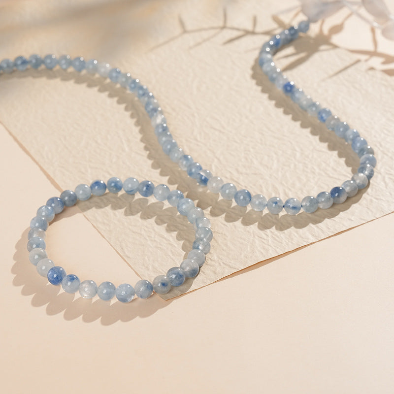 Indigo Mist Crystal Bracelet