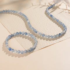 Indigo Mist Crystal Bracelet