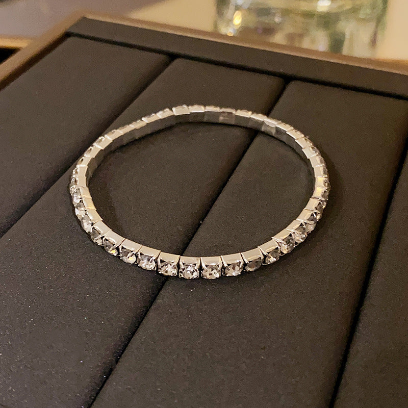 Gold-Plated Emerald Crystal Bracelet Collection – Chic & Light Luxury Designs