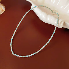 Baroque freshwater pearl colorful bead necklace and bracelet set – light luxury elegant women’s jewelry