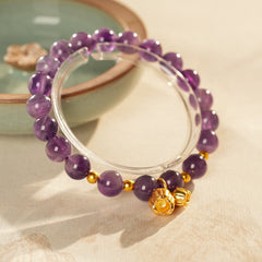 Violet Fortune Amethyst Bangle