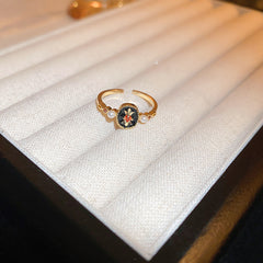 Baroque Pearl Tulip Open Ring – Korean Sweet Chic Series