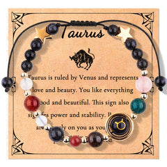 Starlore Zodiac Crystal Bracelets — Night Sky Edition