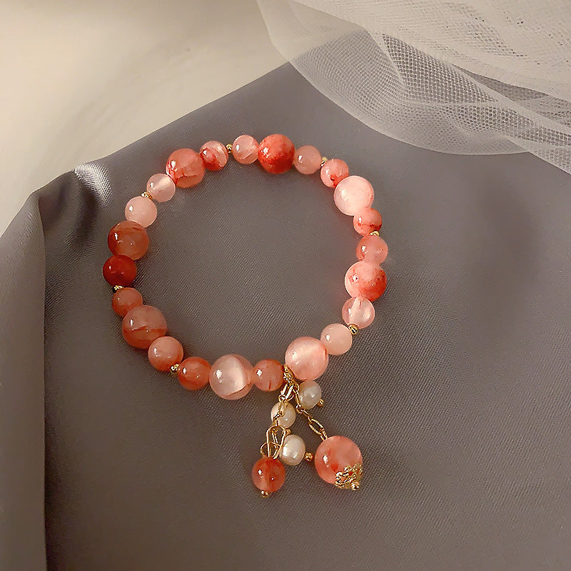 Multi-style cat’s eye and pearl bracelet collection – chic women’s accessories