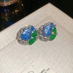Baroque Luxe Earrings – Exaggerated Vintage Drop & Pearl Styles by Glazenya
