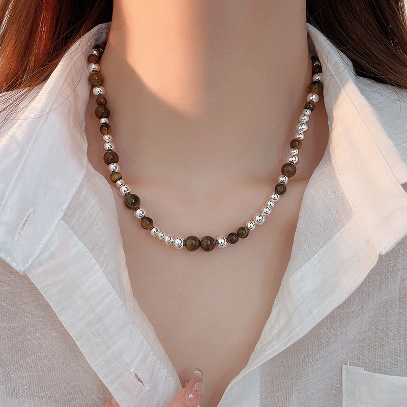 Aurora Gold Collarbone Necklace – Autumn Winter Series