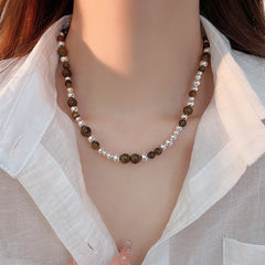 Aurora Gold Collarbone Necklace – Autumn Winter Series