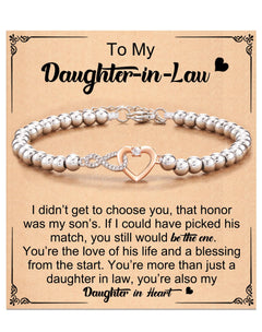 Bonded Hearts Message Card Bracelets