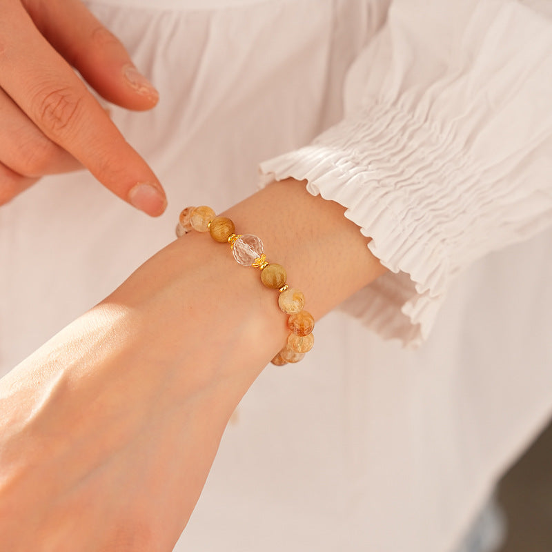 Sunset Harmony Crystal Bangle