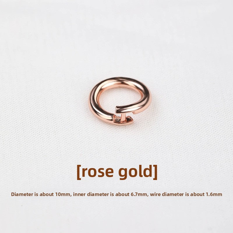 ClickLoop Connectors · 925 Silver (6–10mm)