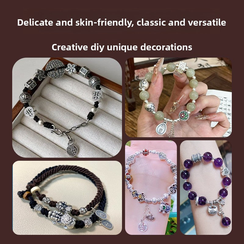 Pure999 Auspice Charms · 999 Silver Beads & Spacers