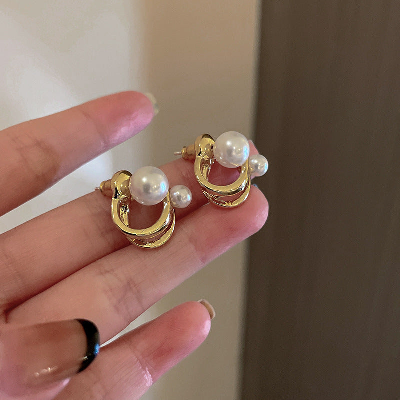 Vintage Oval Tassel Earrings Collection – Light Luxury Court Style