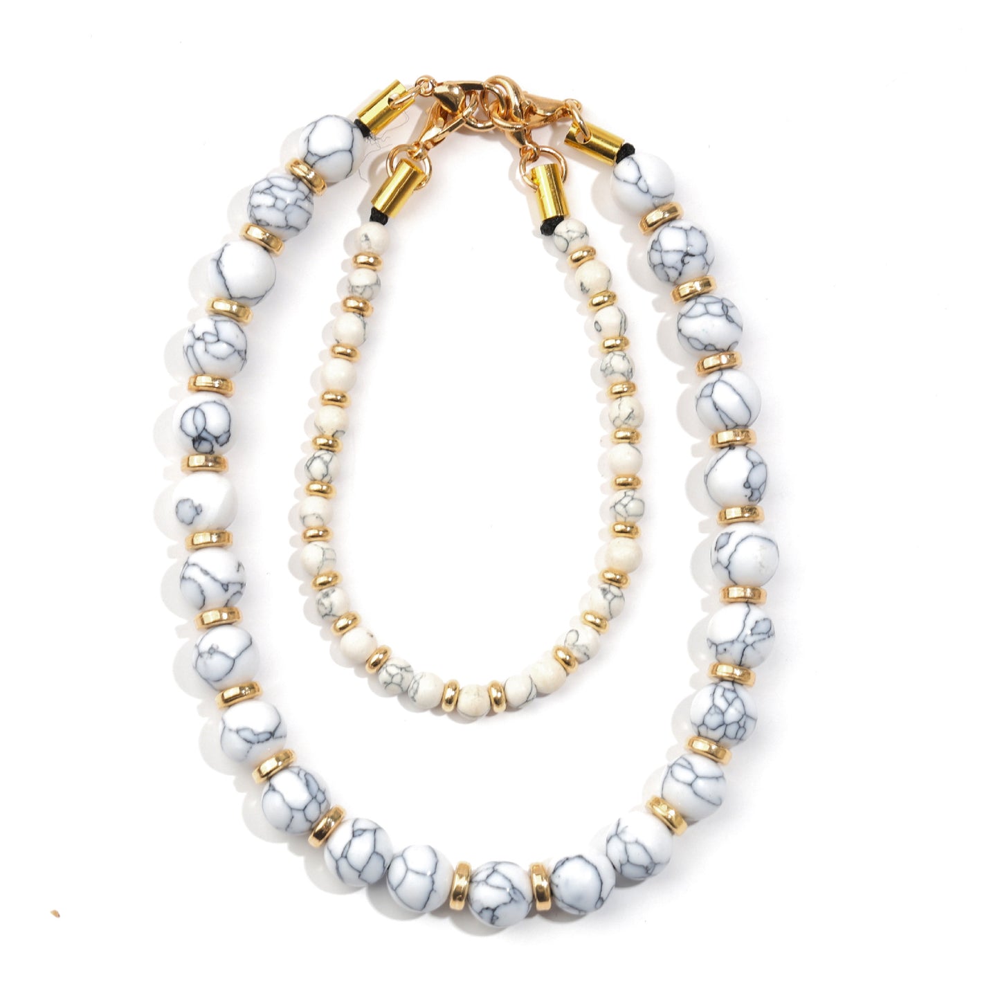 GemLoop Duo · Natural Gemstone Phone Lanyard