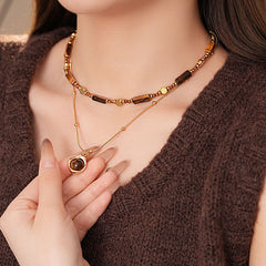 Aurora Gold Collarbone Necklace