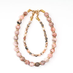 GemLoop Duo · Natural Gemstone Phone Lanyard