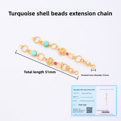 GemLink Half-Chains · 925 Silver (Gold-Plated)