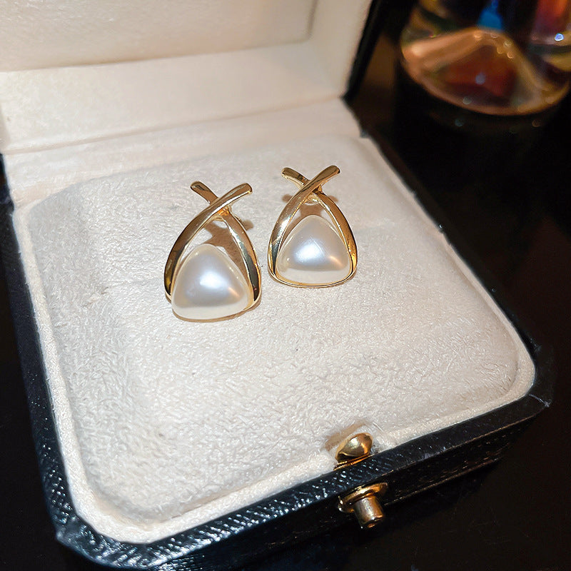 Vintage Oval Tassel Earrings Collection – Light Luxury Court Style