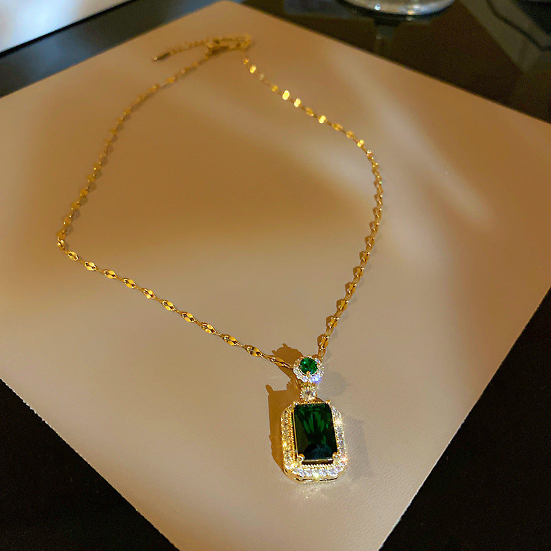 Korean Pearl Heart Necklace Series – Double-Layer Minimalist Chic Collection