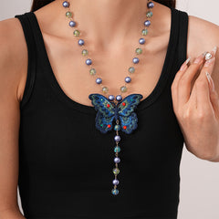 Vintage Butterfly & Heart Collection – Light Luxury Handmade Jewelry