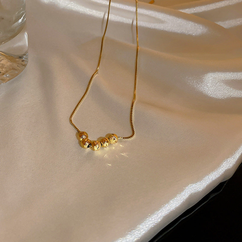 Pearl Heart Necklace Series – multiple double-layer variations displayed