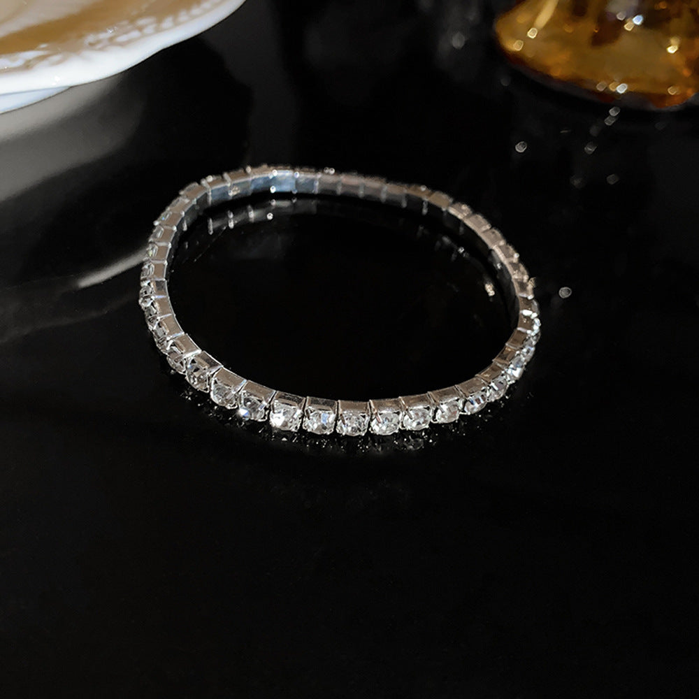 Zircon Adjustable Bracelet Series – Light Luxury & Chic Elegance