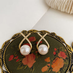 Vintage Oval Tassel Earrings Collection – Light Luxury Court Style