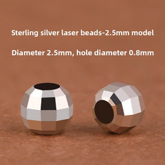 PrismGleam · 925 Sterling Faceted Beads