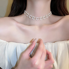 Pearl Necklace Collection – Vintage, Minimalist & Chic Choker Styles