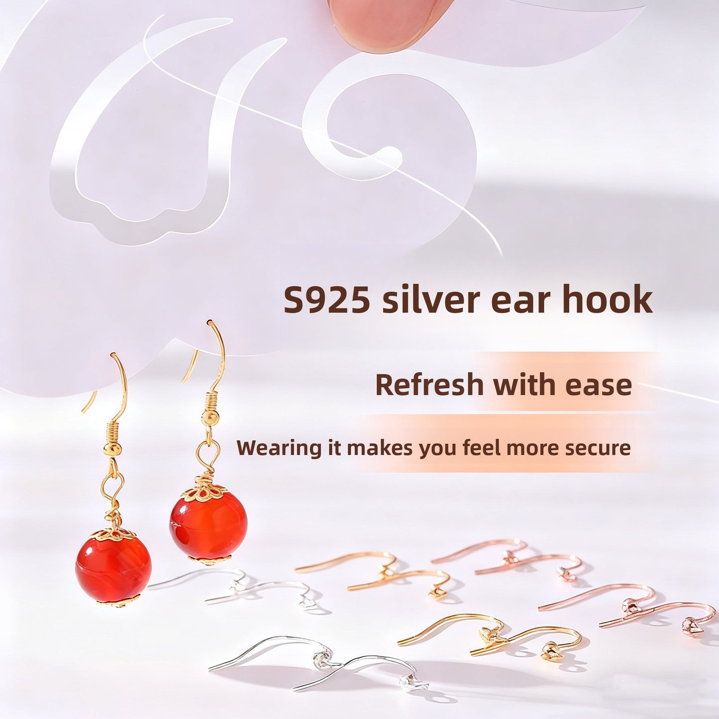 ArcHalo · S925 Ear Hooks & Dangle Chains