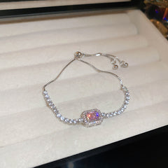 Zircon Adjustable Bracelet Series – multiple variations displayed