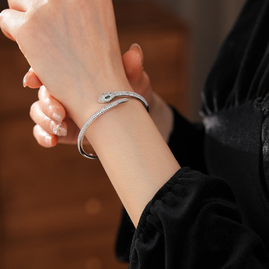 Serpent Luxe Bangle