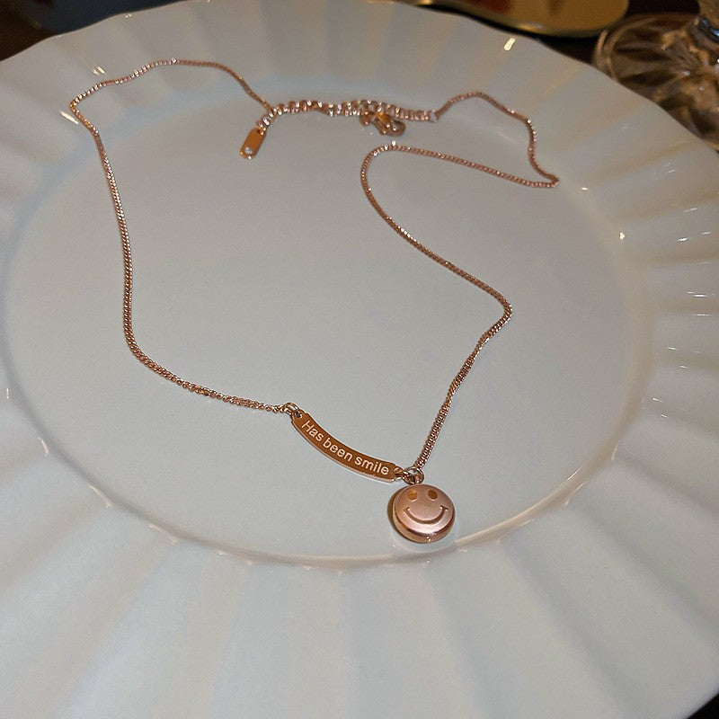 Versatile Minimalist Titanium Steel Pearl Pendant Necklace