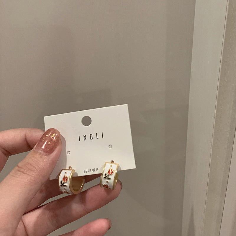 Eternal Heart Gem Earrings Collection
