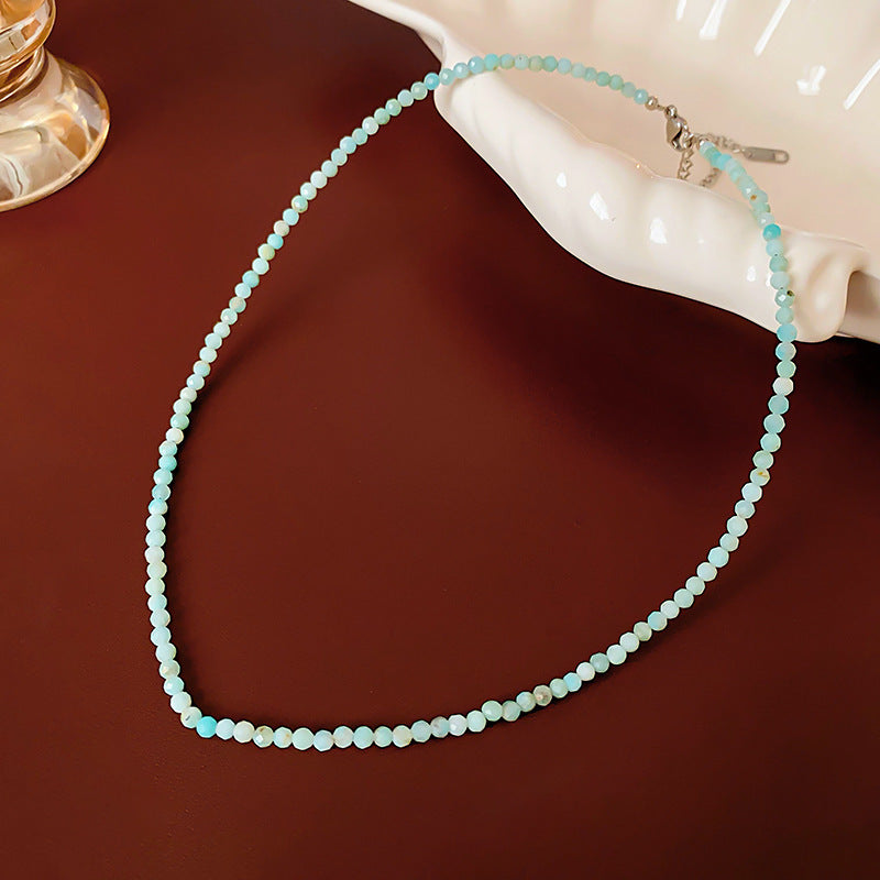 Baroque freshwater pearl colorful bead necklace and bracelet set – light luxury elegant women’s jewelry