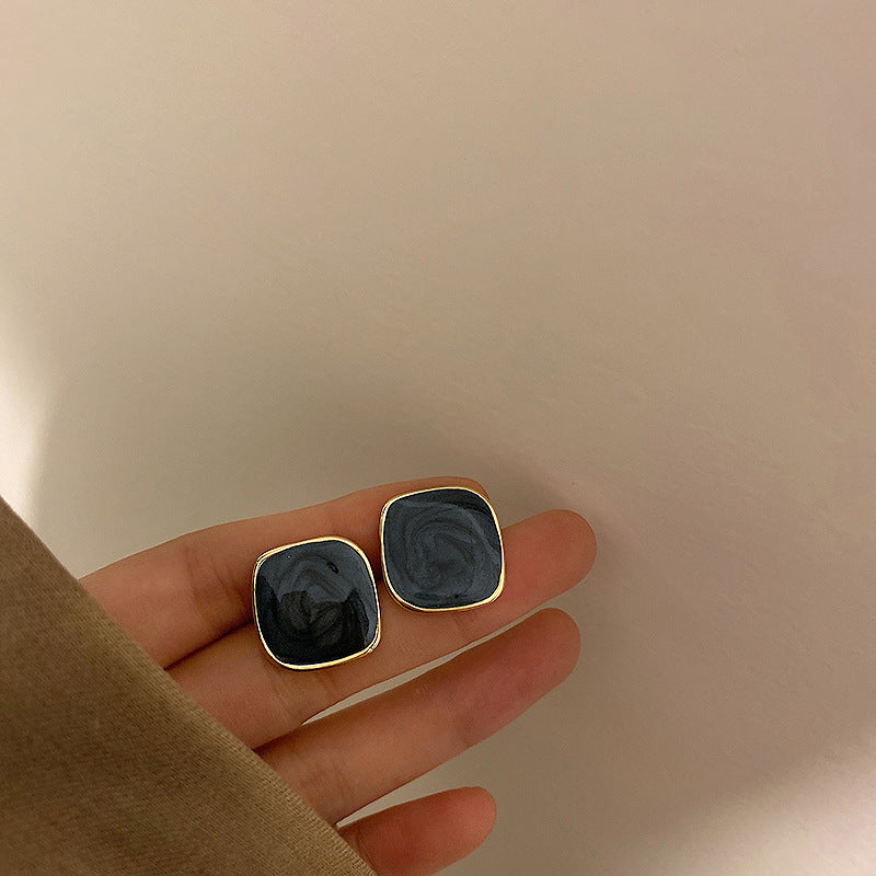 Artisan Enamel Mosaic Earrings Collection