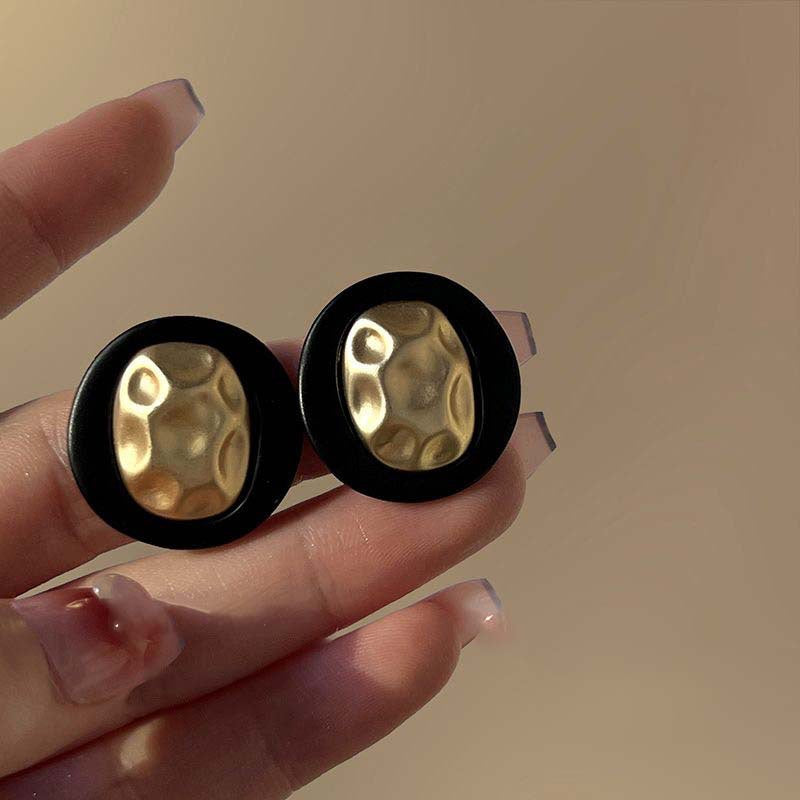 Camellia & Bow Earring Collection – Chic Light Luxury Retro Series