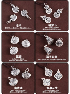 Relic Gleam · 999 Silver Pendants