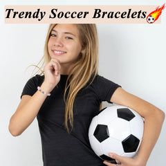 Goal Getter · Pink Zebra Jasper Soccer Bracelet