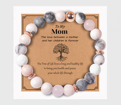 Blush Serenity — Rose Gold Lava Diffuser Bracelet