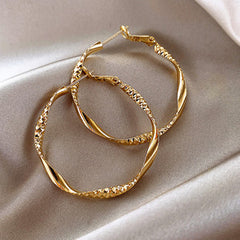 Vintage Oval Tassel Earrings Collection – Light Luxury Court Style