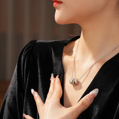 Ivory Glow Barrel Charm Collection – Necklace, Bracelet & Right-Ear Cuff